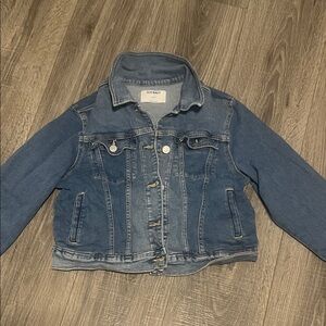 Old Navy Classic Blue Jean Jacket girl L 10/12